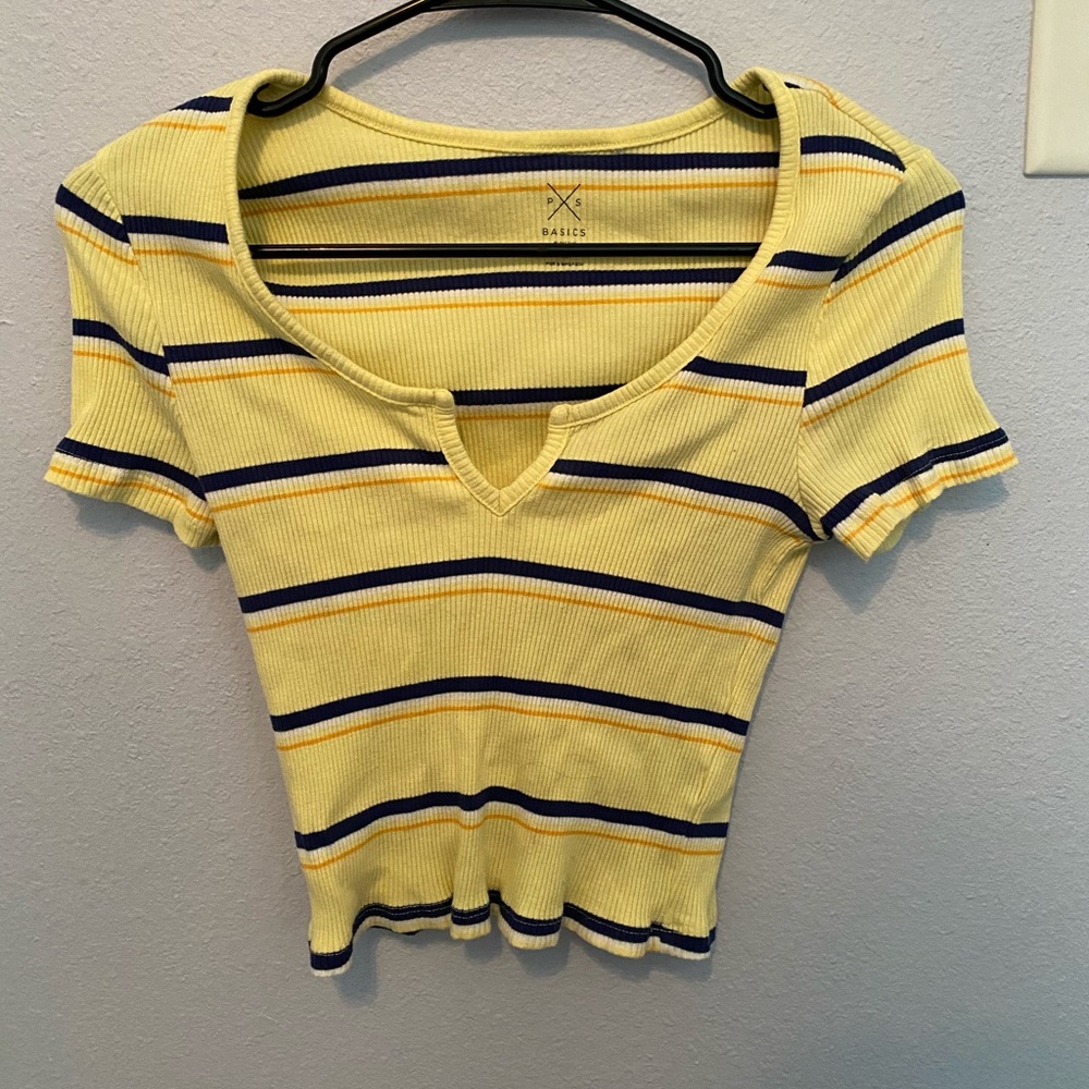 pacsun basic crop top